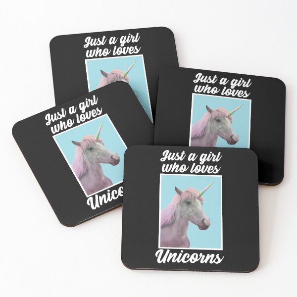 Item preview, Just A Girl Who Loves Unicorns Funny Unicorn Design designed and sold by alancrapopod.