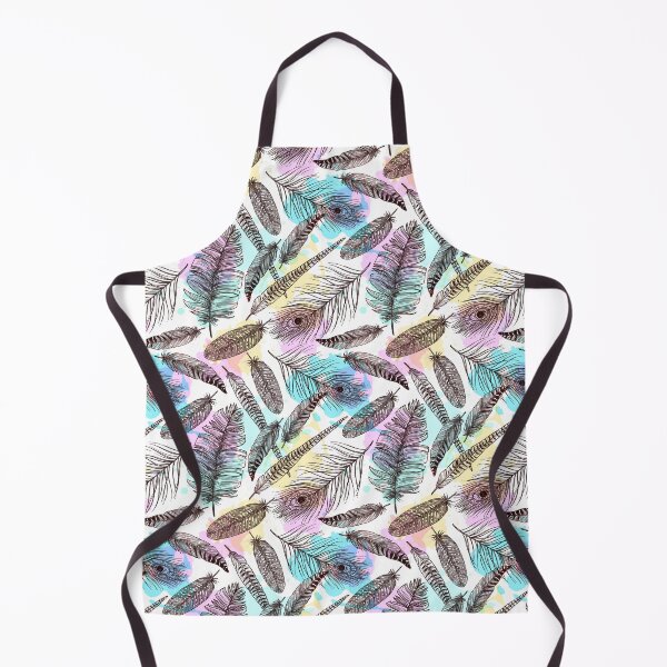Item preview, Colorful Feathers Pattern Boho designed and sold by SimoCompany.