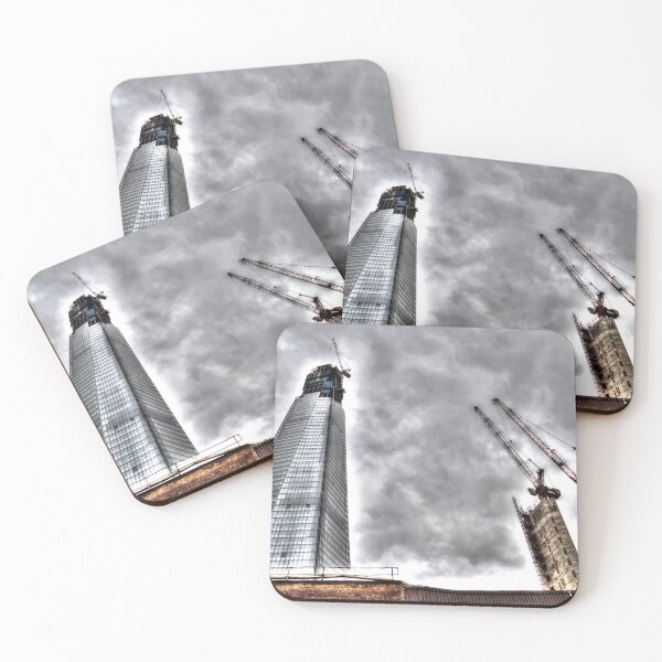 Item preview, Cranes bow to The Shard designed and sold by Blackadder Photography.
