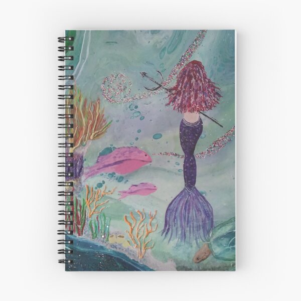 Item preview, Mermaid In The Deep Painting designed and sold by Kriya  Moon.