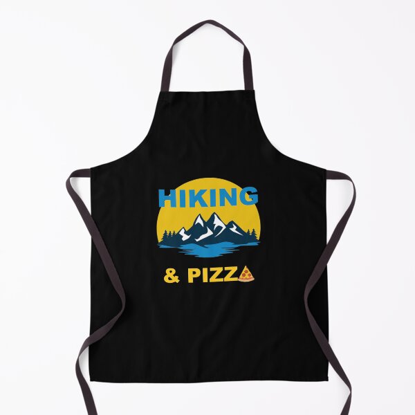 Item preview, Hiking and Pizza designed and sold by Spaceshipsells.