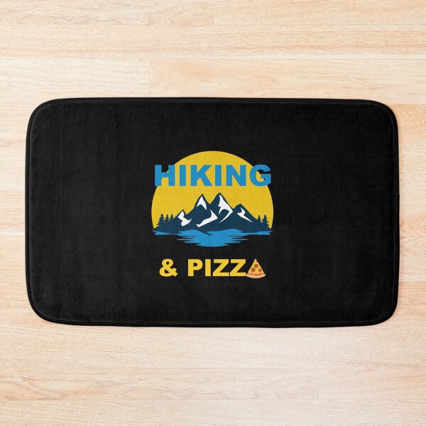 Item preview, Hiking and Pizza designed and sold by Spaceshipsells.