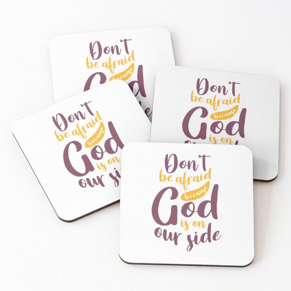 Item preview, Don't be afraid because God is on our side designed and sold by crdraper.