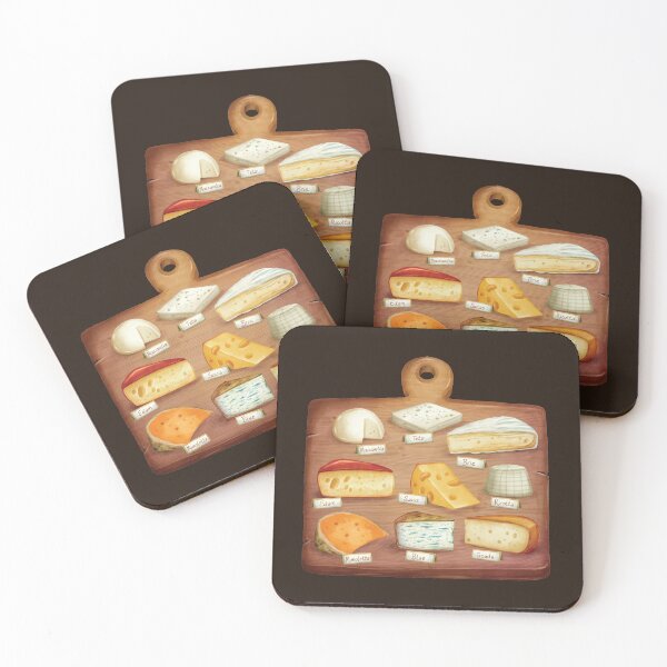 Item preview, Square Assorted Cheese Board designed and sold by Alicia Chee.