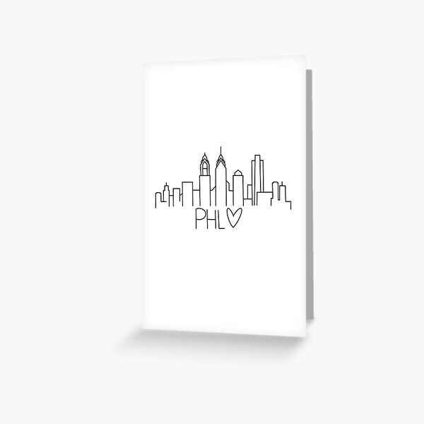 Philadelphia Skyline Scenic Postcard – Noteworthy Paper & Press