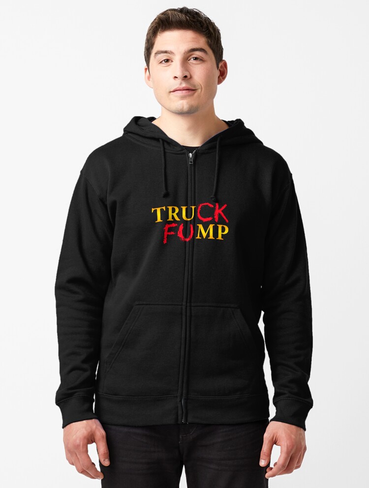 Thumbnail 1 of 5, Zipped Hoodie, The Original Truck Fump designed and sold by Shypixel.