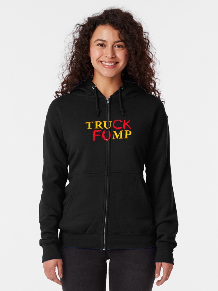 Thumbnail 2 of 5, Zipped Hoodie, The Original Truck Fump designed and sold by Shypixel.