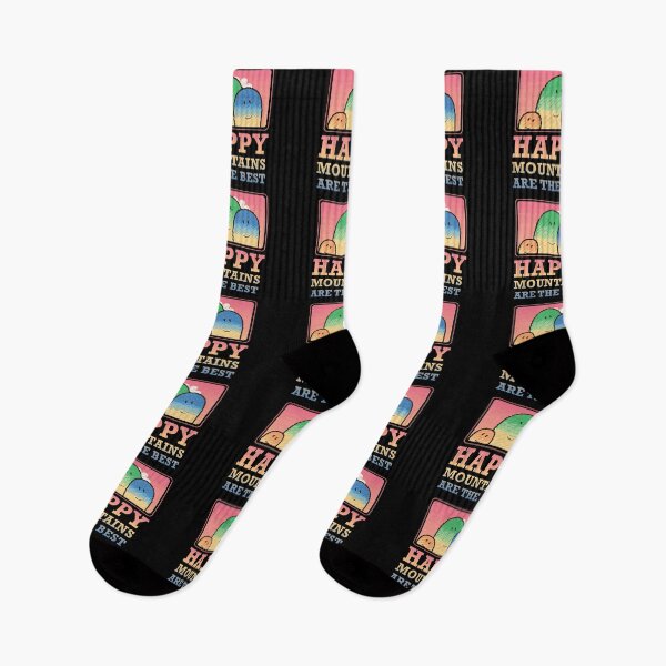 Item preview, HAPPY MOUNTAINS ARE THE BEST designed and sold by MyMerchStore.