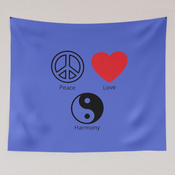 Item preview, Peace, Love, and Harmony designed and sold by Sonofwilliam.