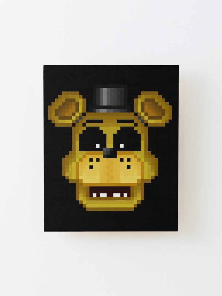 Five Nights at Freddy's - FNaF 1 Pixel Golden Freddy Backpack for Sale by  MokaMizore97