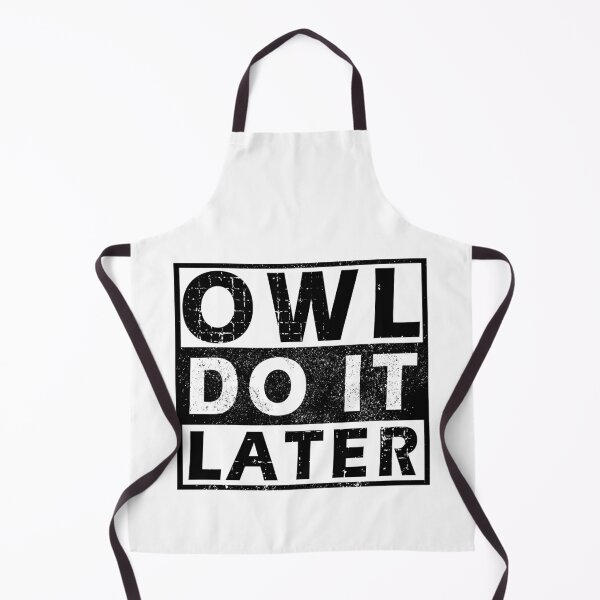 Item preview, Owl Do It Later designed and sold by rokojin.
