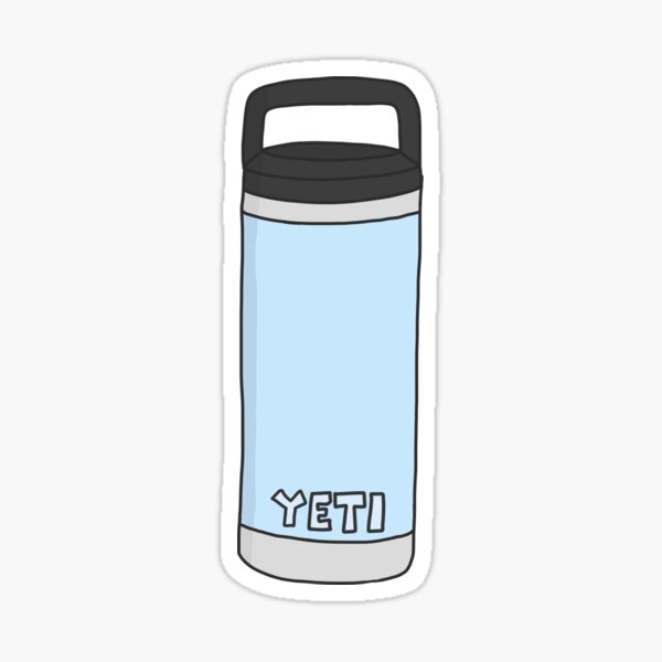 Yeti Tumbler Blue Sticker for Sale by elainastevers7