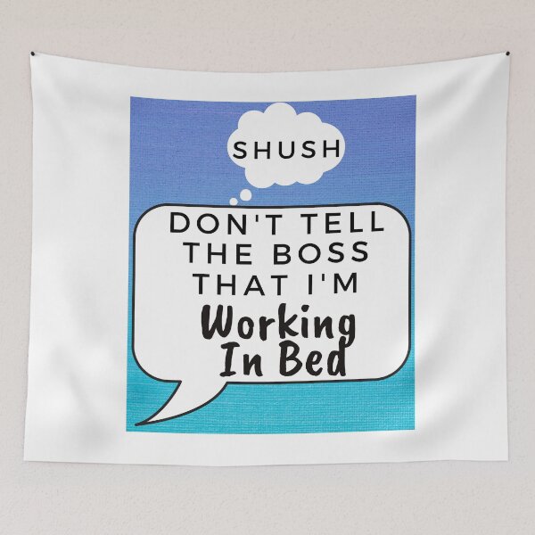 Item preview, Shush Don't Tell The Boss designed and sold by StormyMuse.