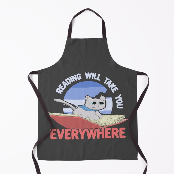 Item preview, Reading Will Take You Everywhere - Gray Cat designed and sold by Chubuter.