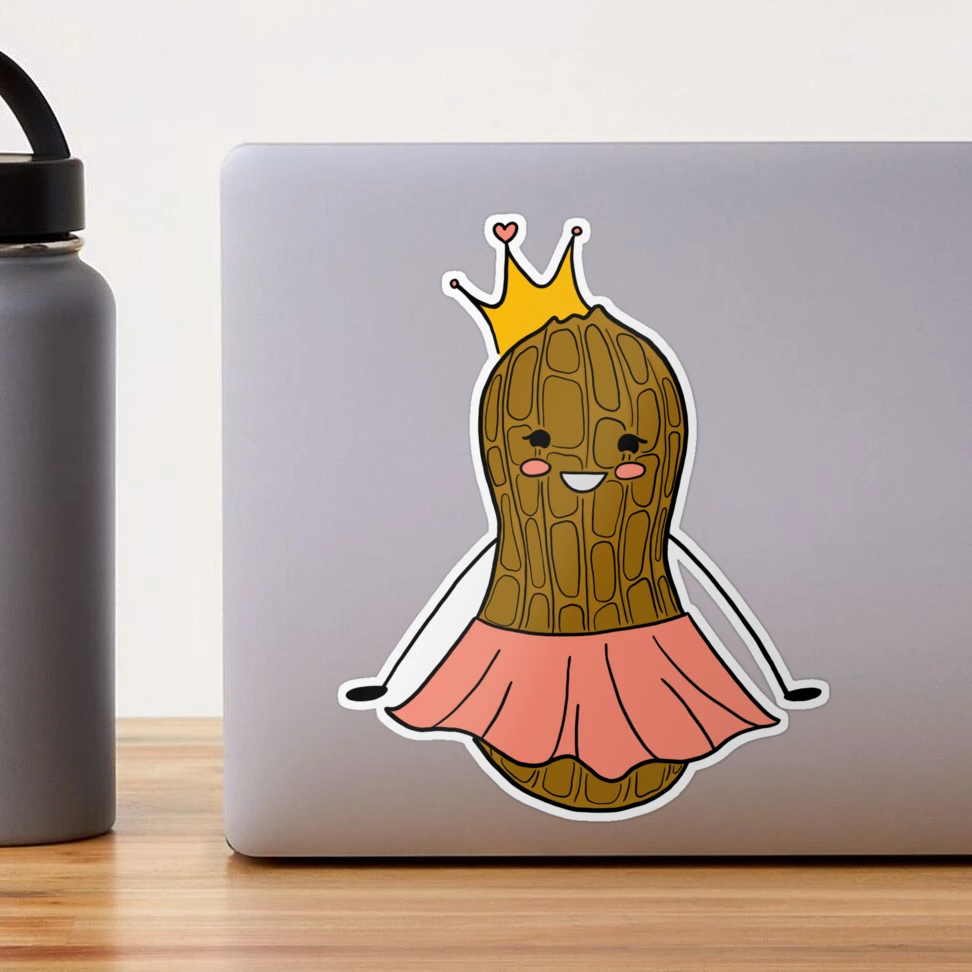 Peanut Princess Peanut Ball Sticker -  Canada