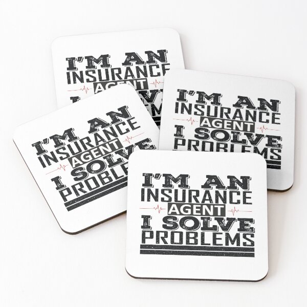 Item preview, I'm An Insurance Agent I Solve Problems designed and sold by Organization -Shirt.