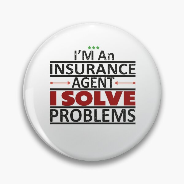 Item preview, I'm An Insurance Agent I Solve Problems designed and sold by Organization -Shirt.