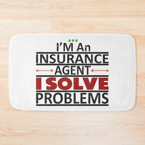 Item preview, I'm An Insurance Agent I Solve Problems designed and sold by Organization -Shirt.