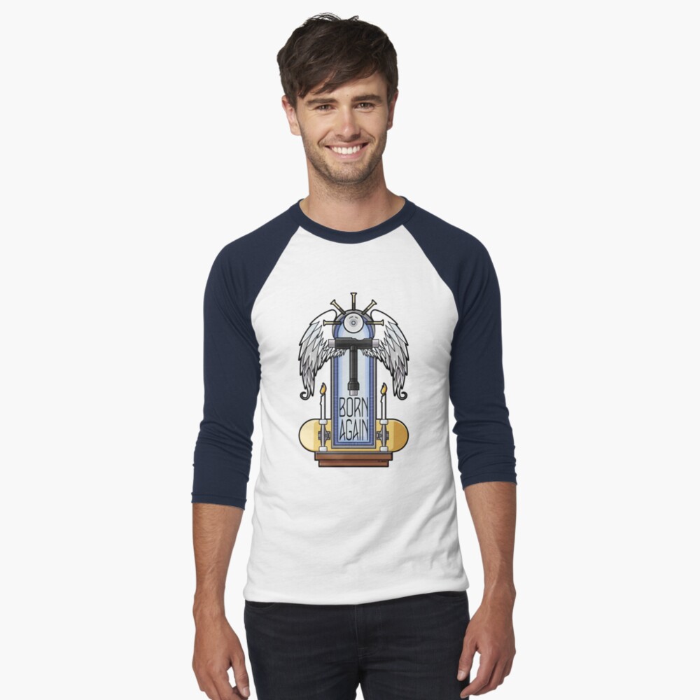 Item preview, Baseball ¾ Sleeve T-Shirt designed and sold by etourist.