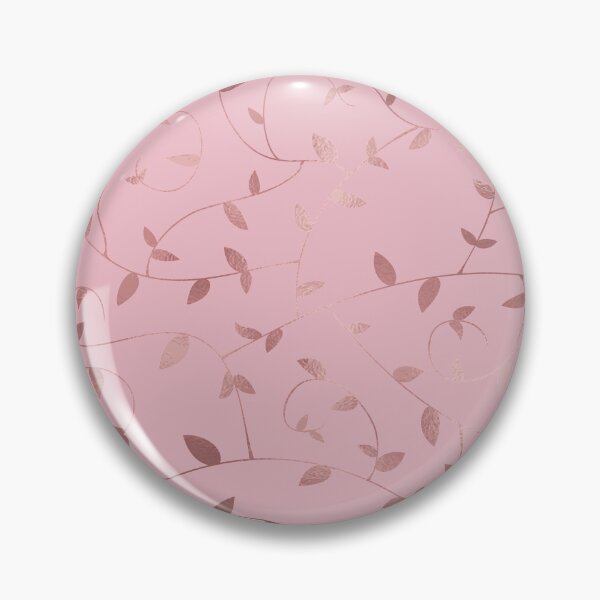 Item preview, Nature Plants Pattern Rose Gold designed and sold by ClaudiaGrosso.