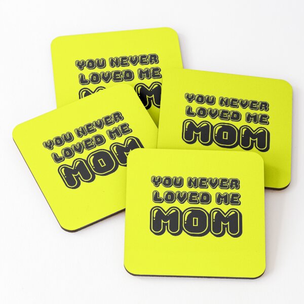 Item preview, You Never Loved Me Mom Yellow designed and sold by DamaliePierre.