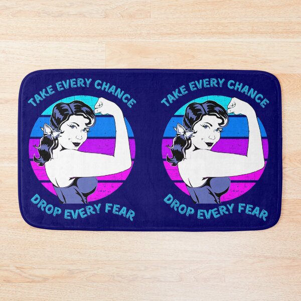 Item preview, Take every chance drop every fear designed and sold by Eva-Success.