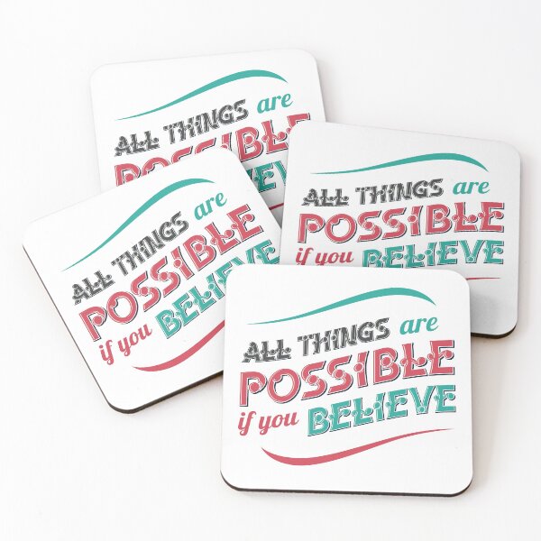 Item preview, All Things are Possible if You Believe designed and sold by SECRET STORE.