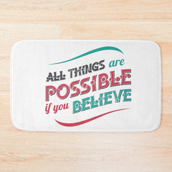 Item preview, All Things are Possible if You Believe designed and sold by SECRET STORE.