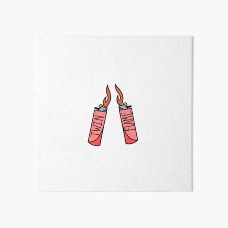 Twin Flame Lovers | Art Board Print