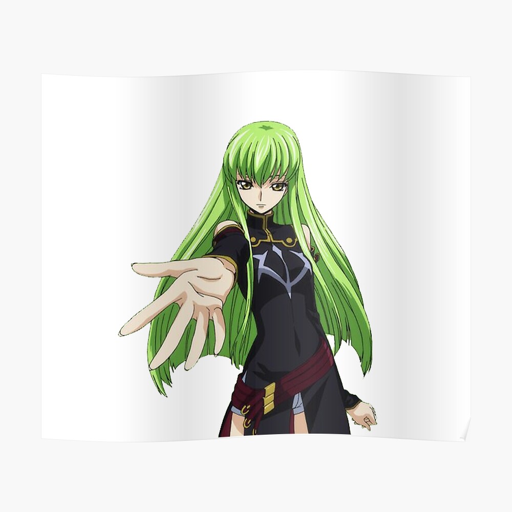 Code Geass Cc Character Illustration Sticker By Capucinecst Redbubble