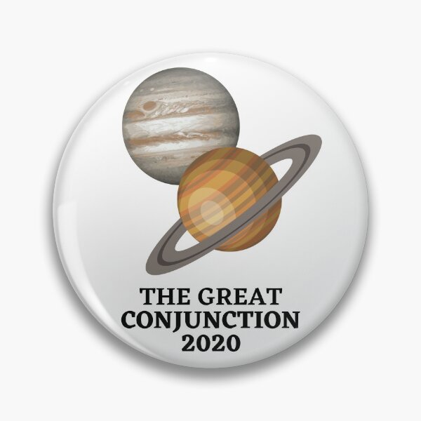 Item preview, The Great Conjunction 2020 Jupiter Saturn designed and sold by MillenaryShop.