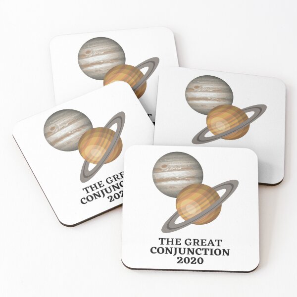 Item preview, The Great Conjunction 2020 Jupiter Saturn designed and sold by MillenaryShop.