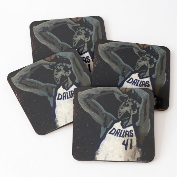 Item preview, Dirk Nowitzki Painting designed and sold by Drunken Bandini.