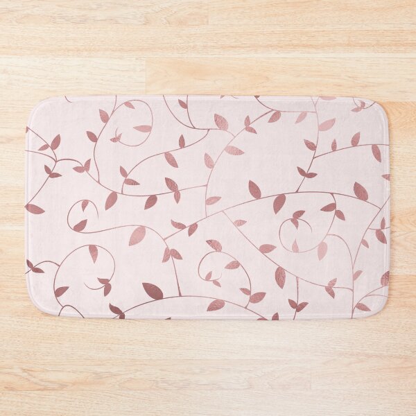 Item preview, Nature Plants Pattern Rose Gold designed and sold by ClaudiaGrosso.