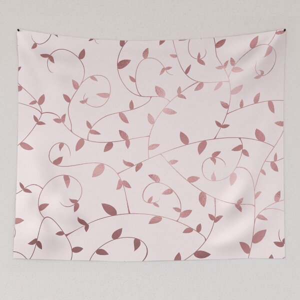 Item preview, Nature Plants Pattern Rose Gold designed and sold by ClaudiaGrosso.