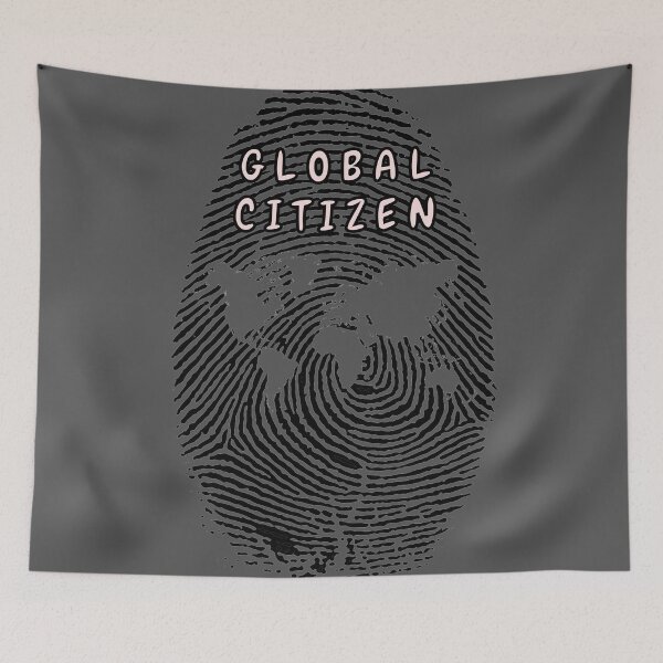 Aperçu de l'œuvre Citoyen global créée et vendue par BrownGirlMantra.