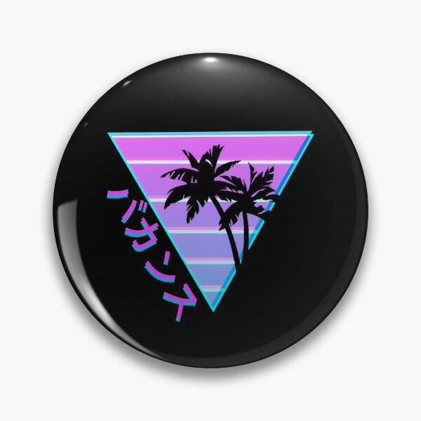 Item preview, Vaporwave Art - 90's Retro Palm Tree Japanese Otaku Aesthetic designed and sold by Hitagivapor.
