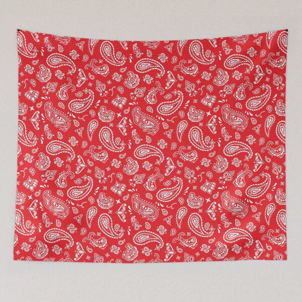 Item preview, Red Bandana Pattern designed and sold by GutsyShop.