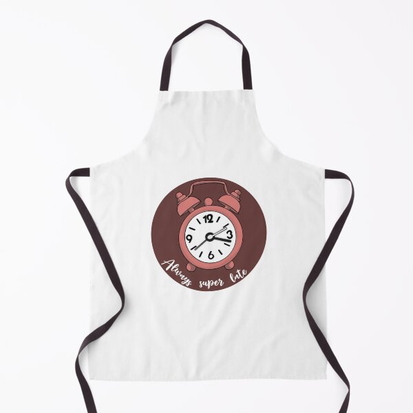 Item preview, Always super late clock sticker designed and sold by Nathsmo.