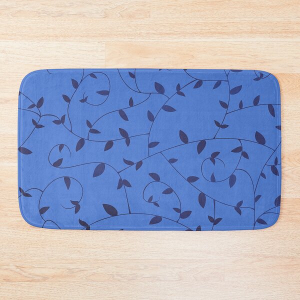 Item preview, Nature Plants Pattern Blue designed and sold by ClaudiaGrosso.