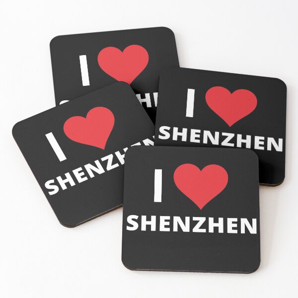 Item preview, I Love Shenzhen (dark) designed and sold by mugify.