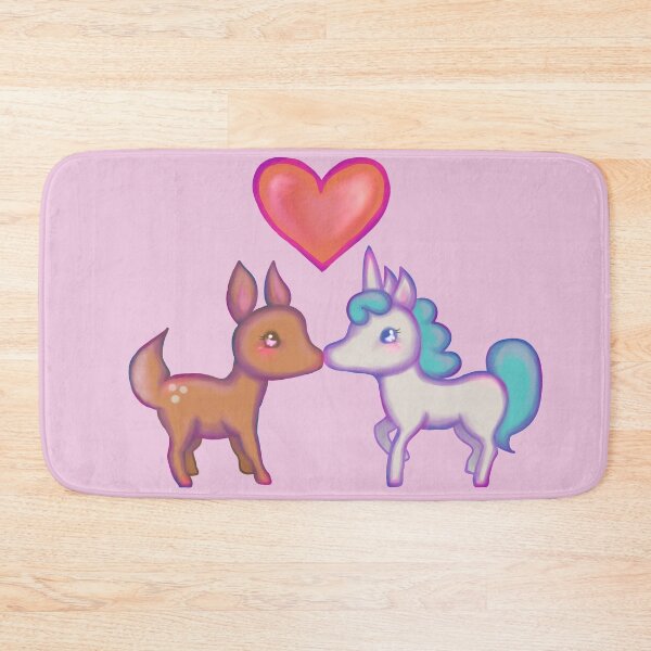 Item preview, unicornio cervatillo kissy designed and sold by strawberrypizza.