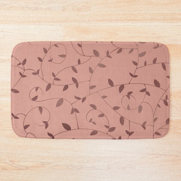 Item preview, Nature Plants Pattern Rose Gold Copper designed and sold by ClaudiaGrosso.