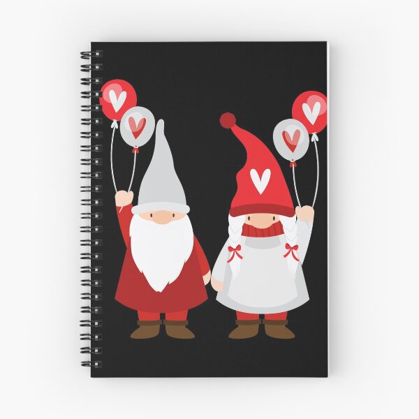 Item preview, Gnome Valentines Day Little Cute Gnome with Heart Balloons Gifts designed and sold by MiscelChr.