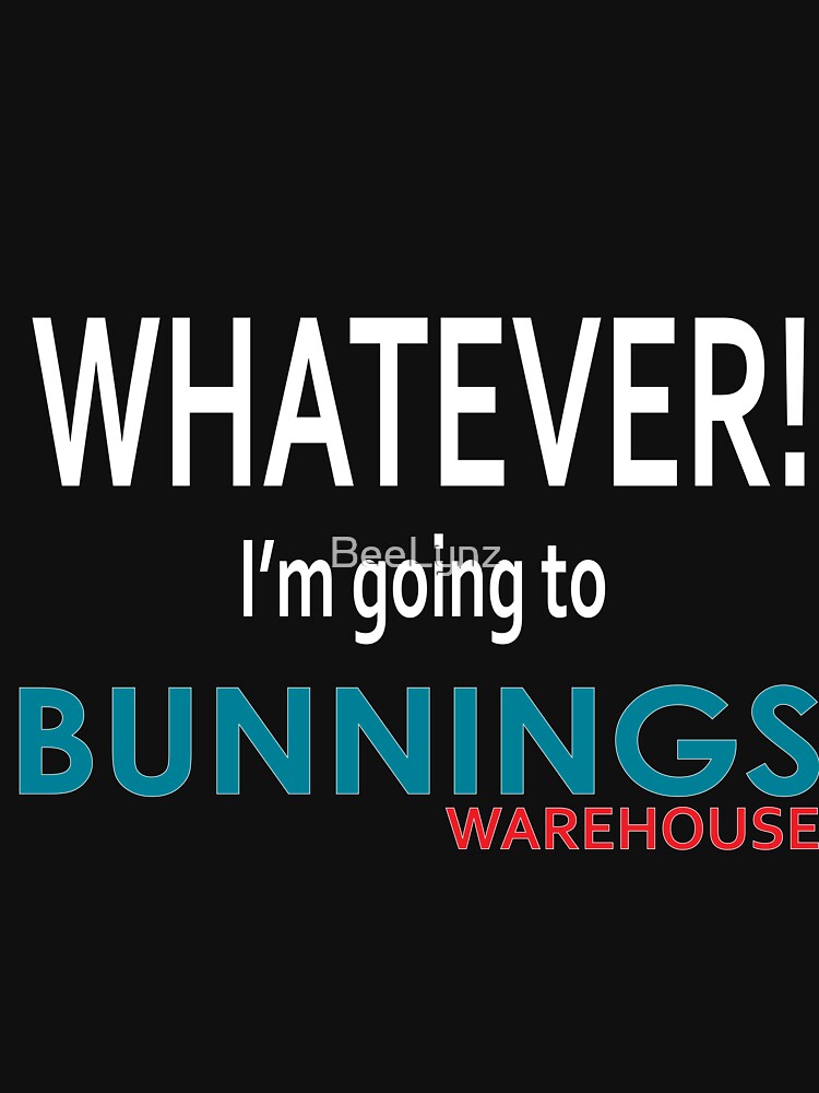 bunnings warehouse t shirt