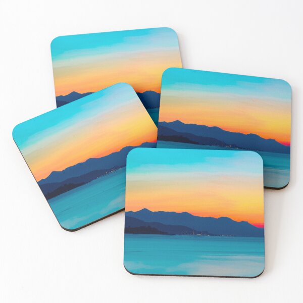 Item preview, Blue ocean waves designed and sold by Timegraf.