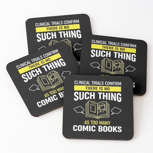 Item preview, Clinical Trials Confirm There Is No Such Thing As Too Many Comic Books designed and sold by dhajr.