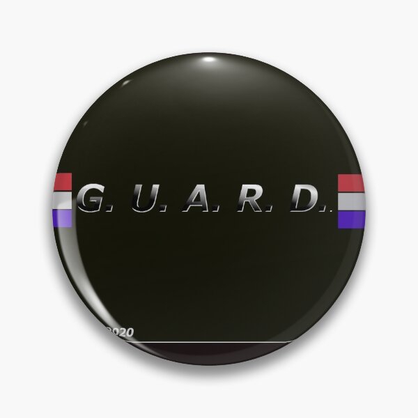 Aperçu de l'œuvre Logo GUARD des années 80 créée et vendue par Radicomics.