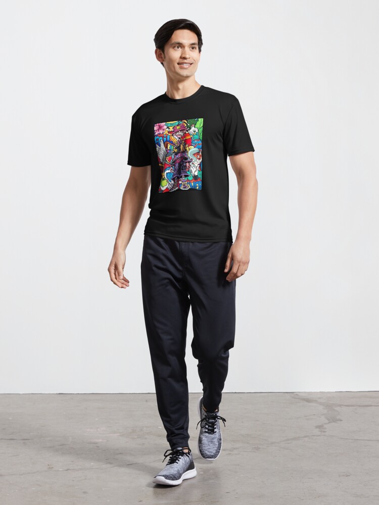 Doodle Art T-shirt herr