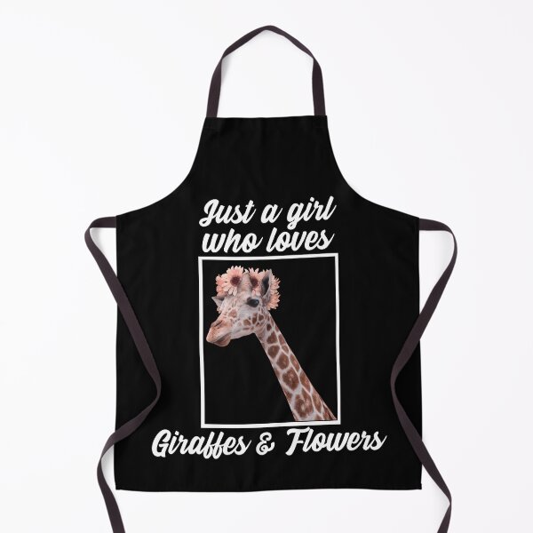 Item preview, Just A Girl Who Loves Giraffes & Flowers designed and sold by alancrapopod.